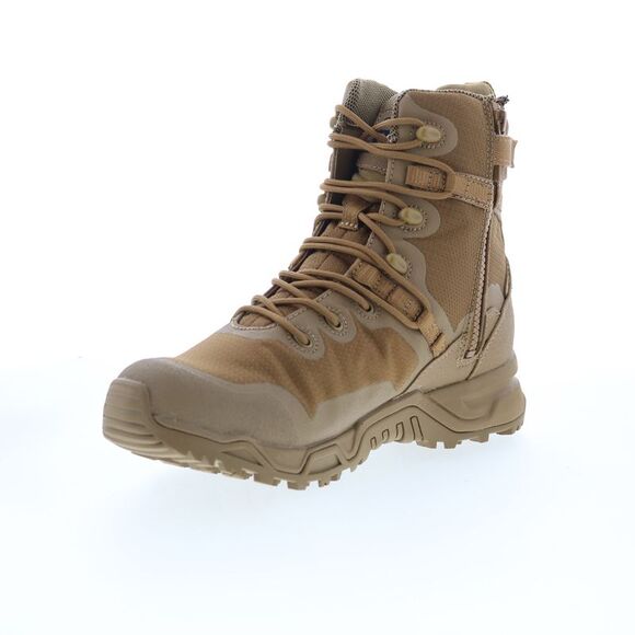 Original Swat Mens Alpha Fury 8" Side-Zip Brown Boots (NWT) - Picture 4 of 7